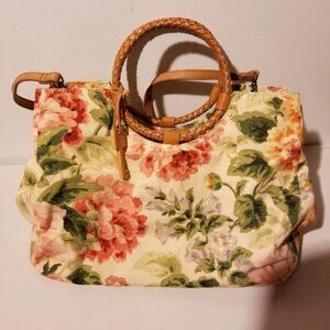 Fossil Ring Handle Cloth Purse